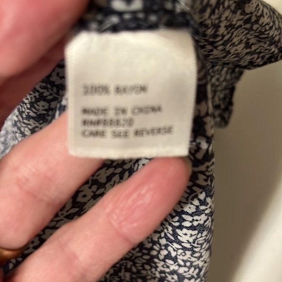 Jones New York black:white print blouse. Sz 2x - Picture 7 of 7